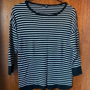 Striped Knit Top